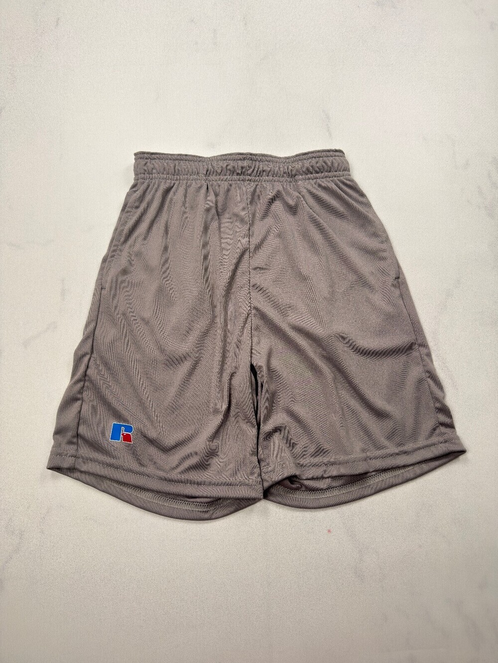 Russell Athletic Athletic Shorts Gray 2010s Loose Fit - Boys S
